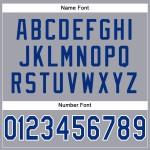Jersey Lichtgrijs Authentiek Koninklijk-Wit Mesh Custom Football Jersey Lichtgrijs Authentiek Koninklijk-Wit Mesh Custom Football