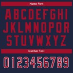 Jersey Fashion Football Rood-Wit Marineblauw Aangepast Mesh Split Jersey Fashion Football Rood-Wit Marineblauw Aangepast Mesh Split