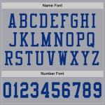 Grijs Royal Jersey Mesh Custom Authentic Football Grijs Royal Jersey Mesh Custom Authentic Football