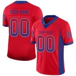 Drift Red Royal-White Custom Football Fashion Jersey Mesh Drift Red Royal-White Custom Football Fashion Jersey Mesh