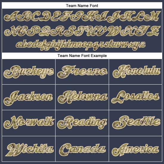 Mesh Jersey Football Custom Authentic Navy Camo-Cream Mesh Jersey Football Custom Authentic Navy Camo-Cream